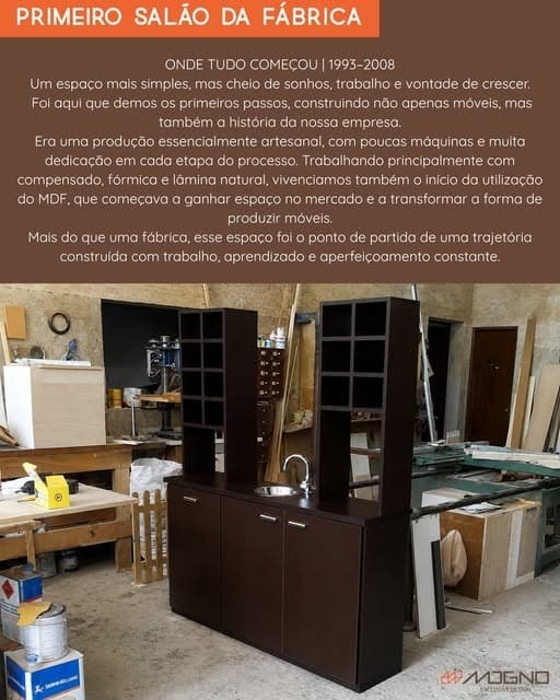 A gente não revende: a gente fabrica