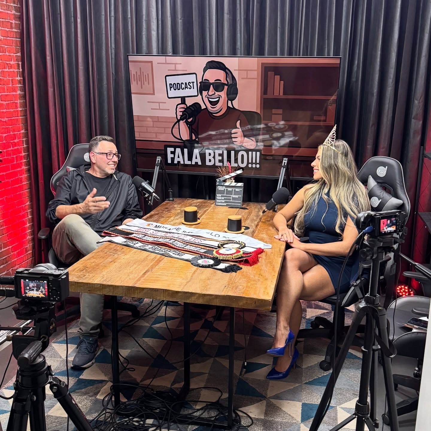 Entrevista em podcast