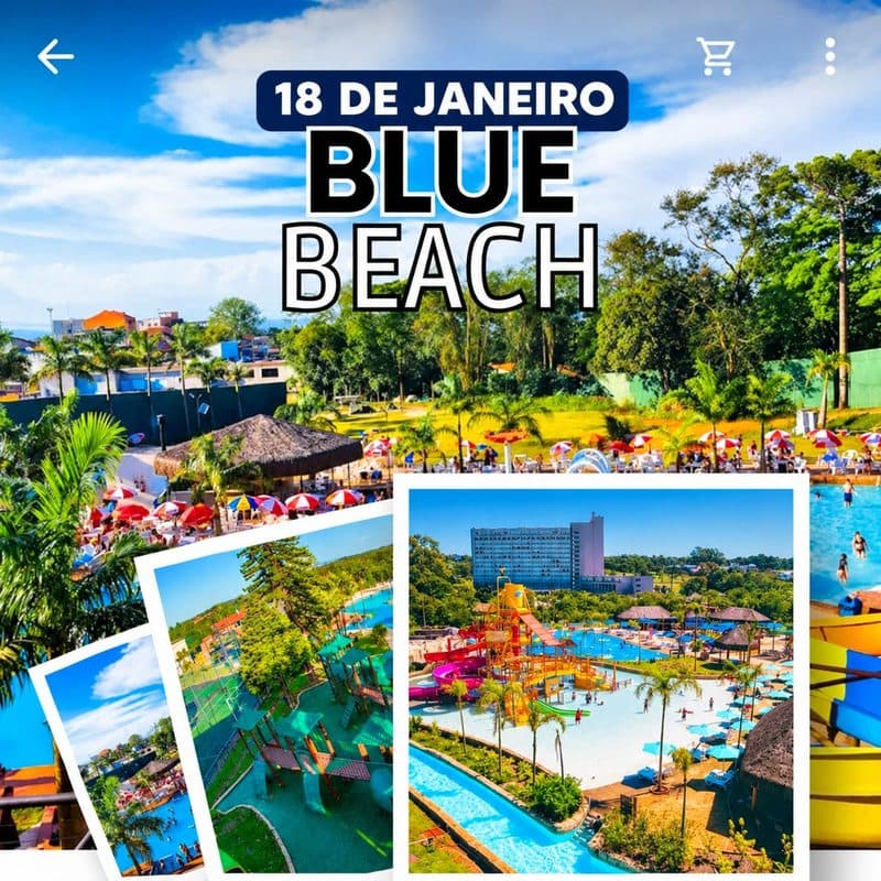 Blue Beach Park — bate-volta em janeiro