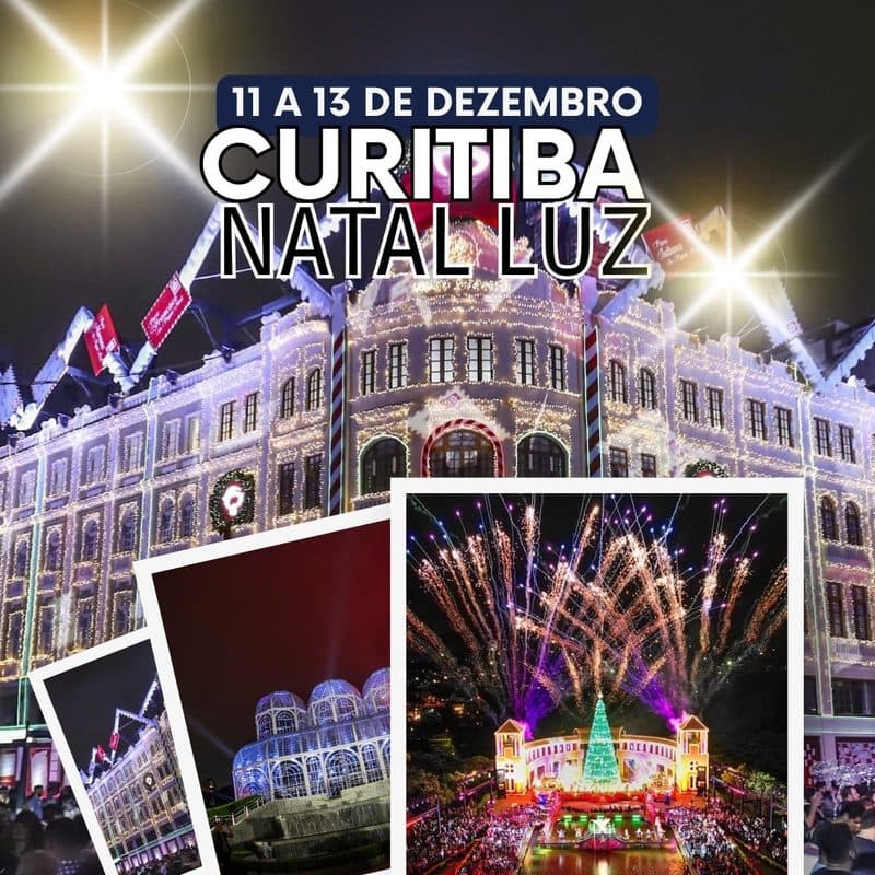 Curitiba, Natal Luz — saída em dezembro