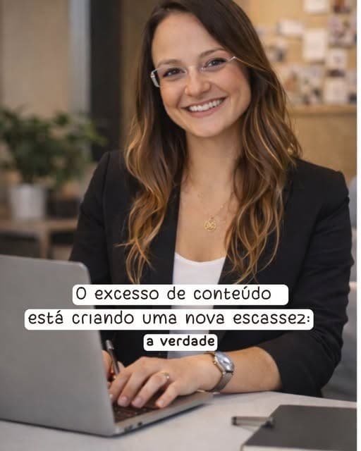 Publicação da Olívia Poli sobre marketing e conteúdo